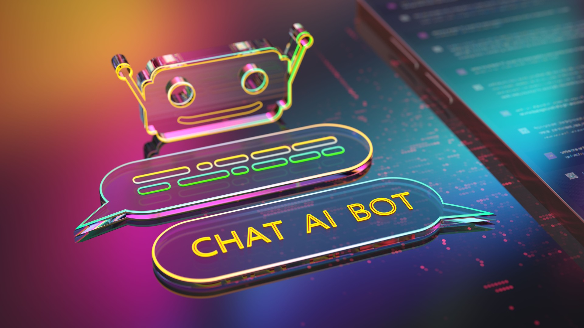 Chatbot  AI - Artificial Intelligence innovation digital concept